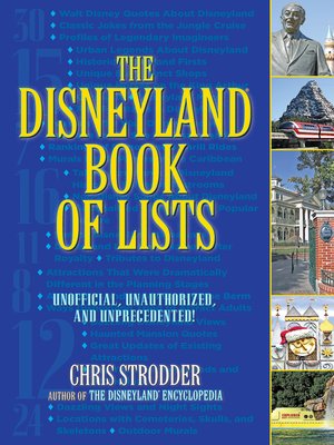 cover image of The Disneyland Book of Lists